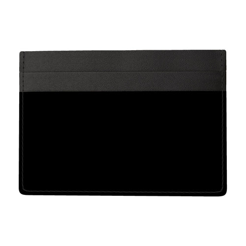 Leather Card Holder Noir Majesté