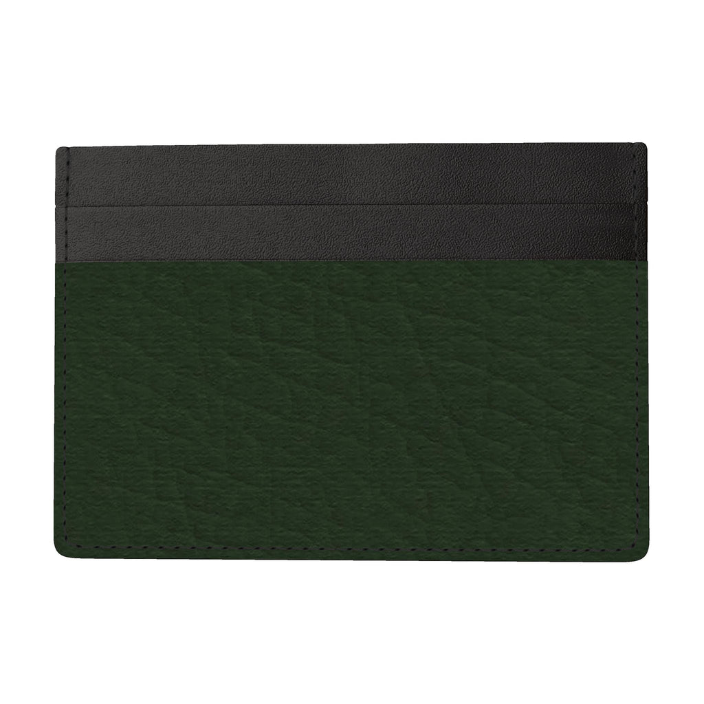 Leather Card Holder Regal Verde
