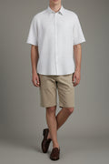 Short Sleeve Shirt Bianco Sartoriale size 2 XL