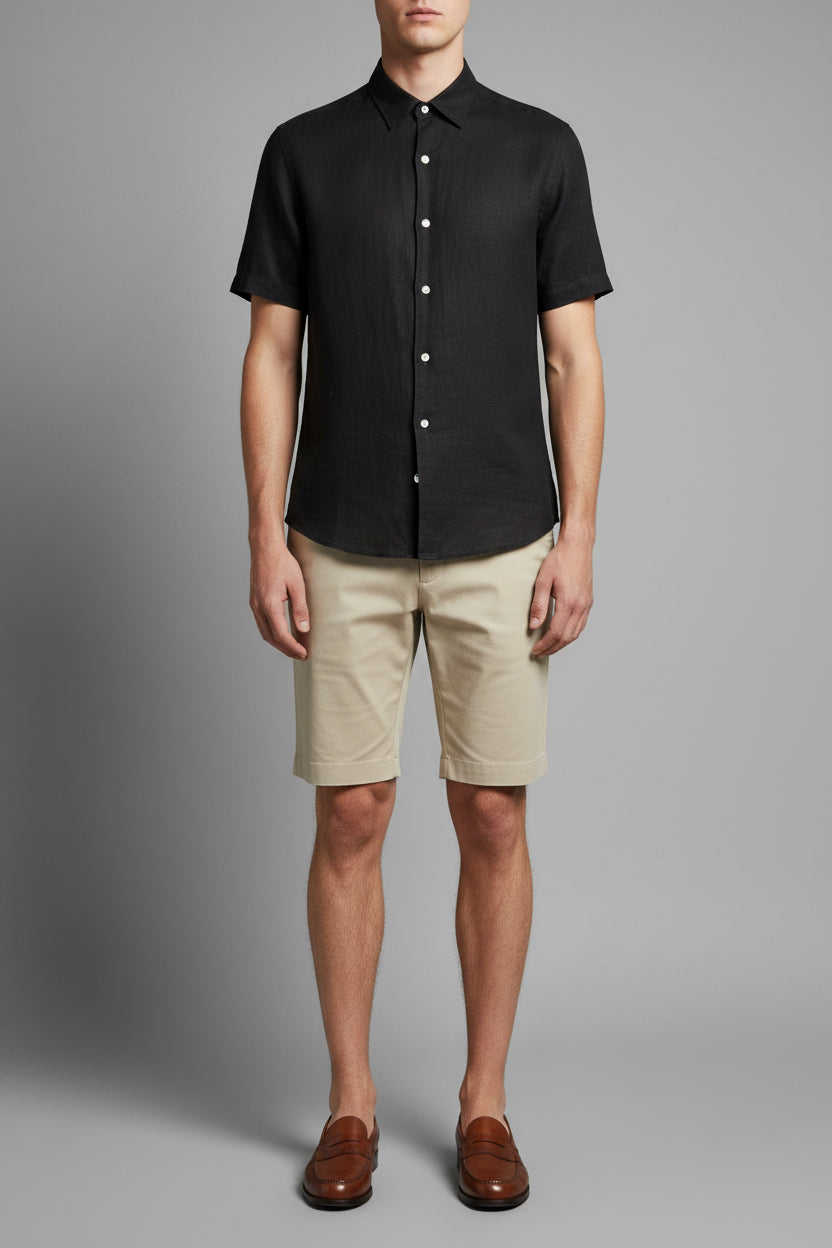 Short Sleeve Shirt Ebony size L