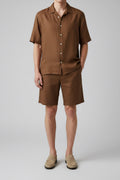 Short Sleeve Shirt Espresso size 4 XL