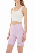 Womens High Waist Biker Shorts