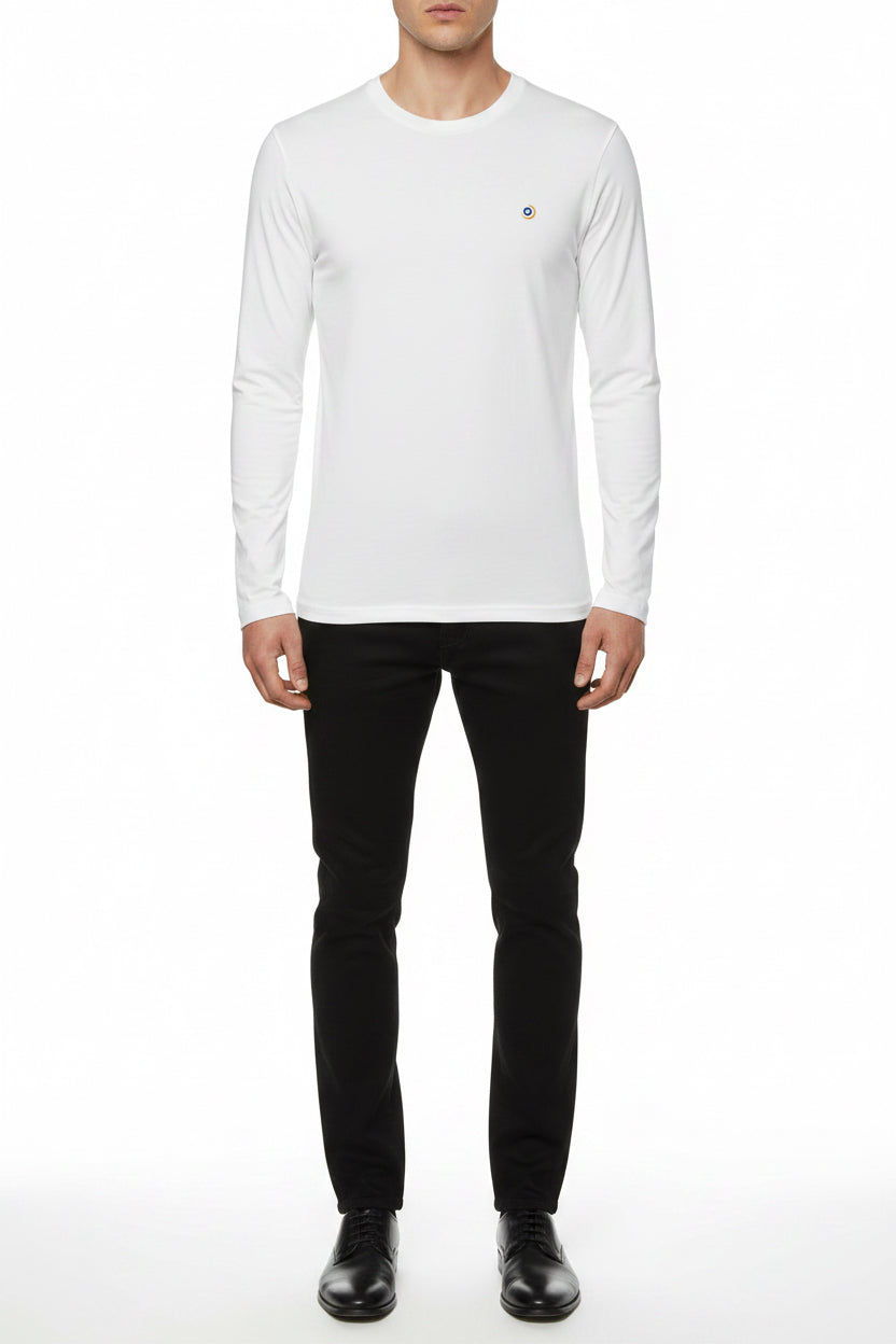 Cotton Long Sleeve Crew