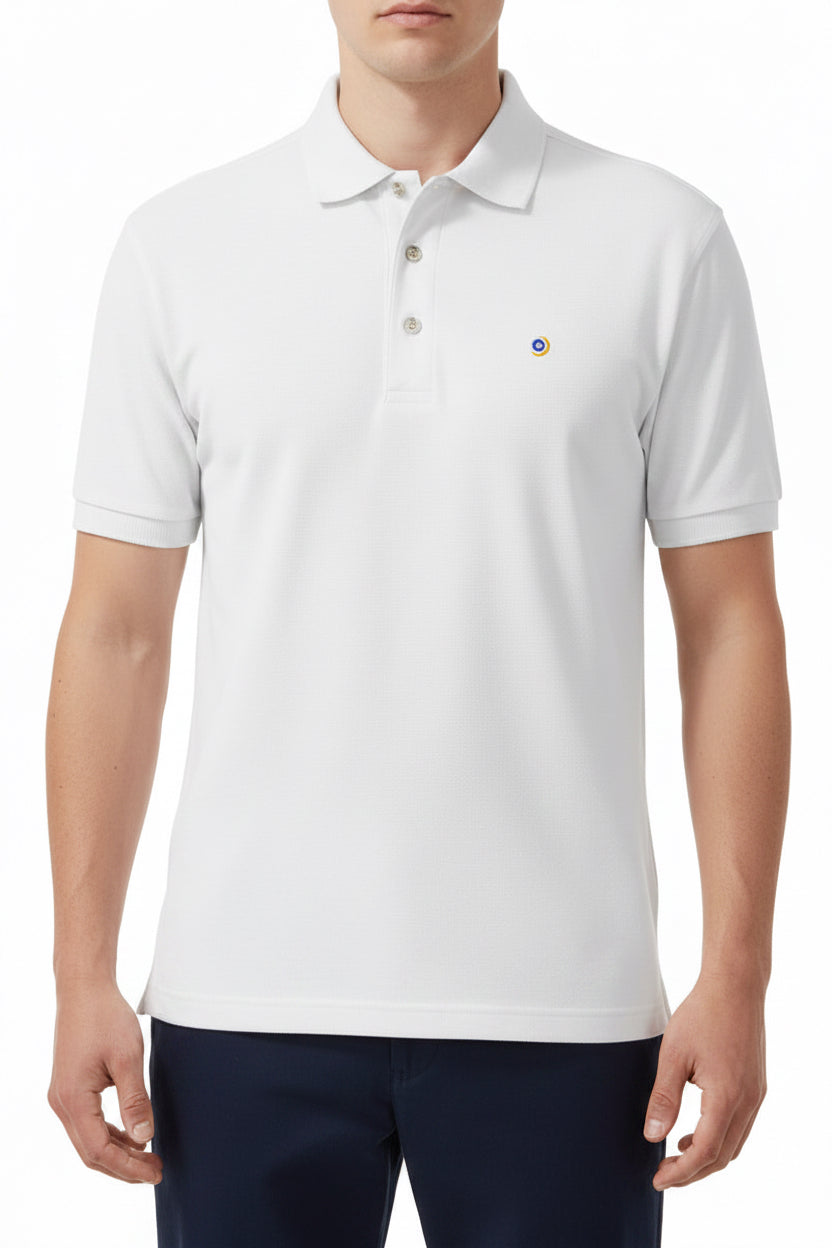 Heavyweight Cotton Pique Polo