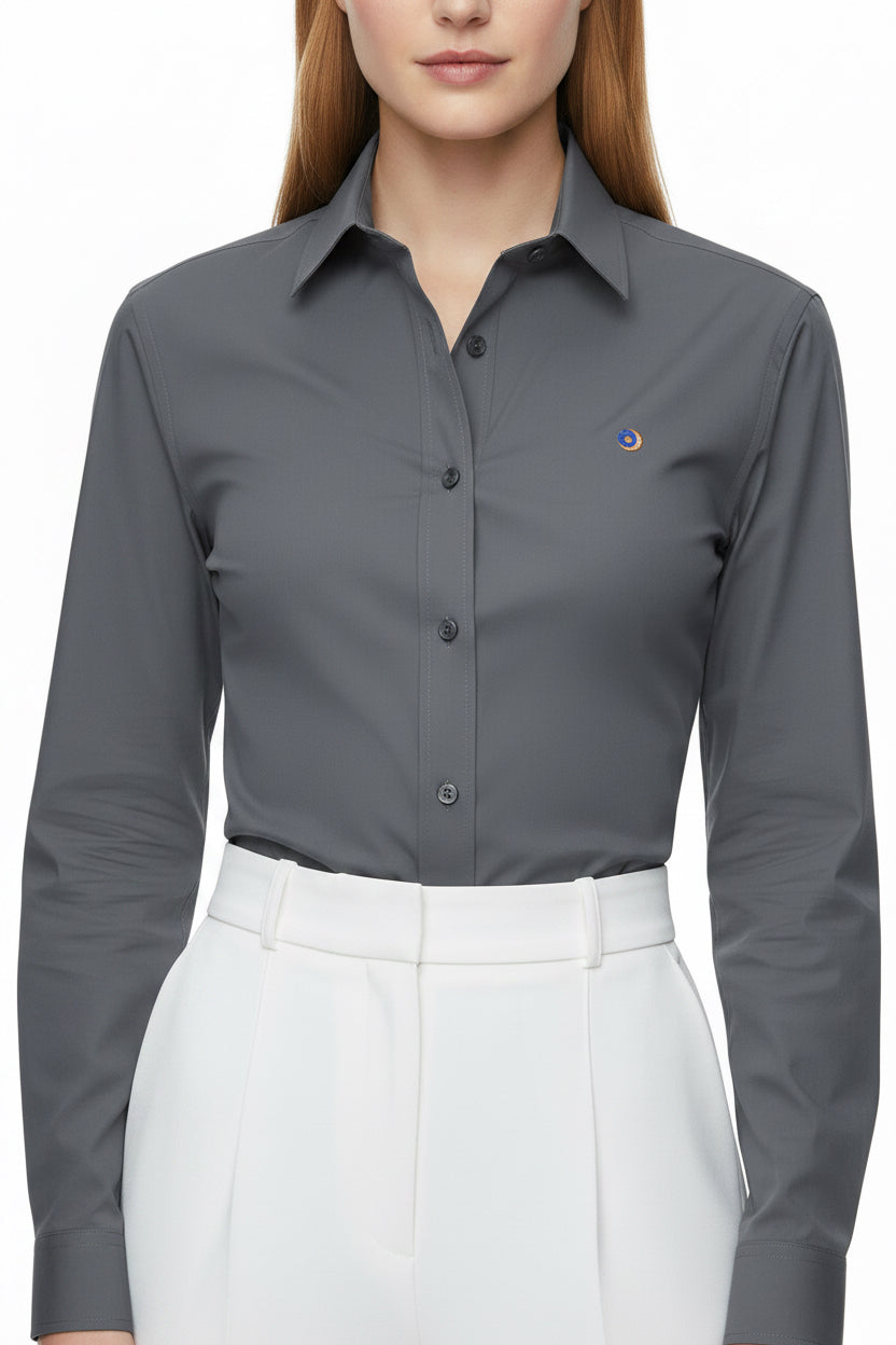 Womens Long Sleeve Easy Care Shirt