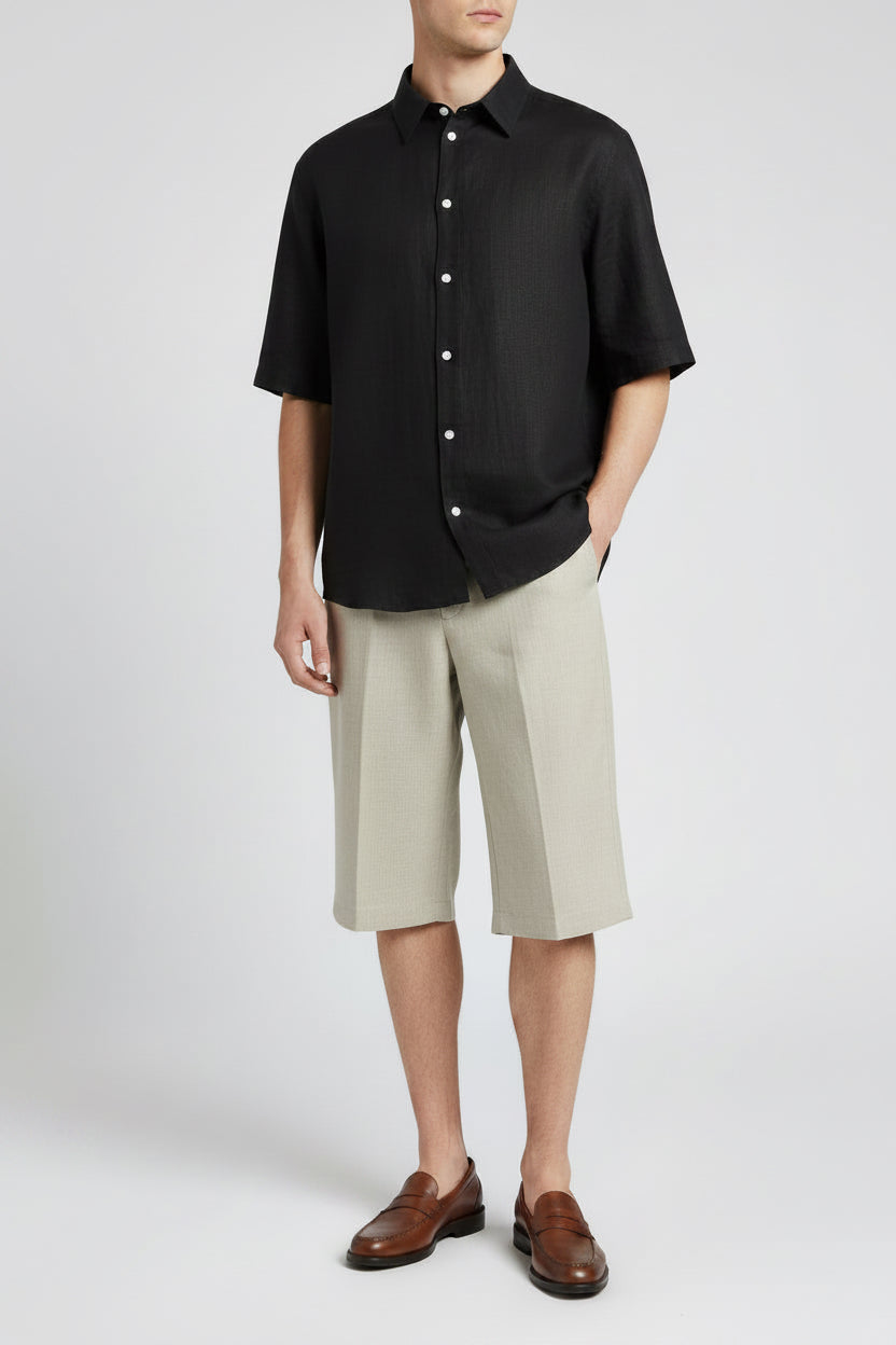 Short Sleeve Shirt Ebony size 4XL